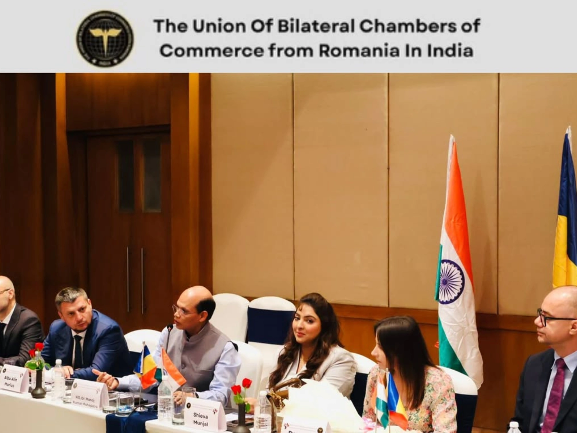 Honoured to host the Embassy of Romania in India at the India–Romania Business Conference 2025, enhancing our India–Romania cooperation.