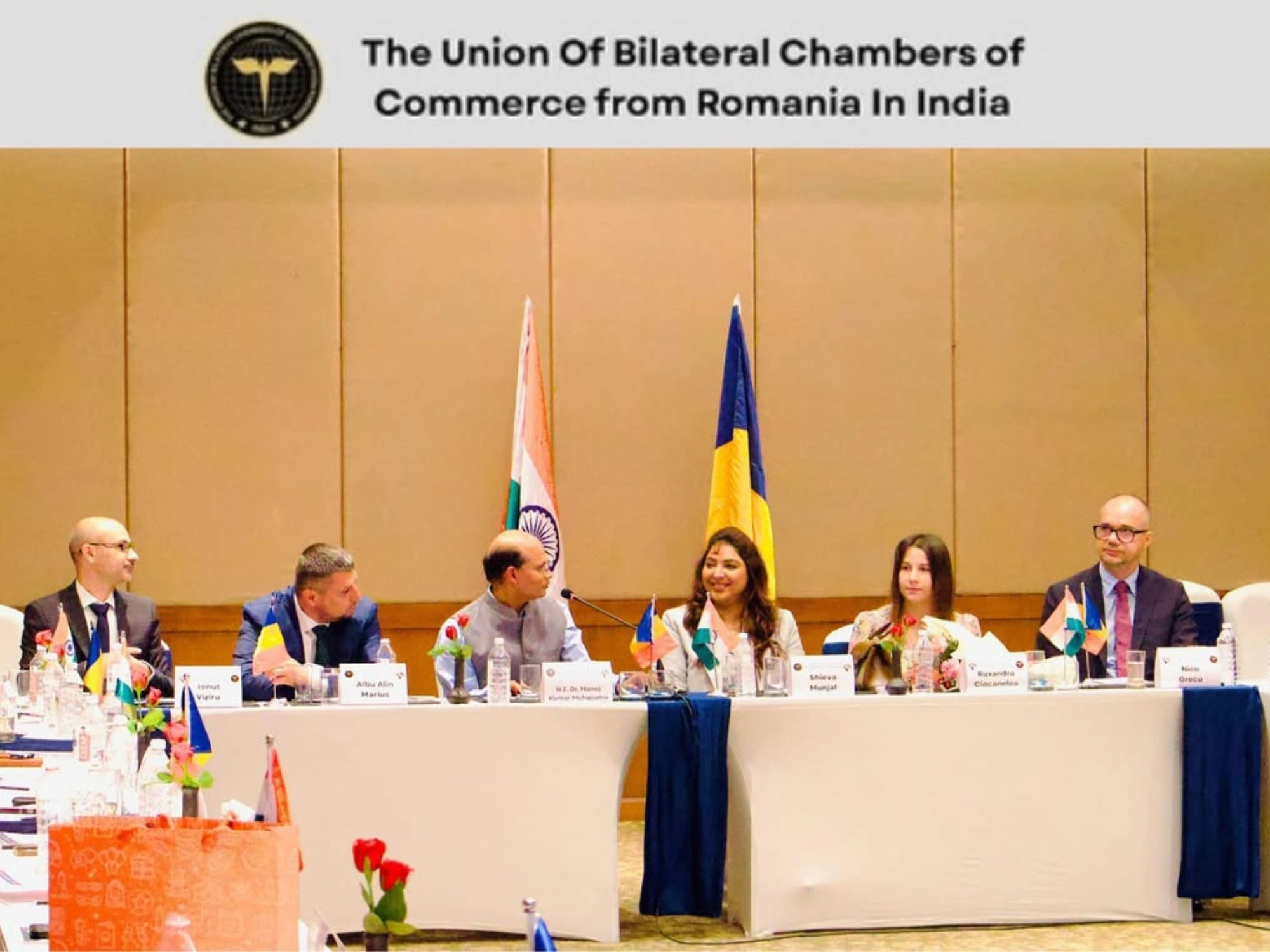 Honoured to host the Embassy of Romania in India at the India–Romania Business Conference 2025, enhancing our India–Romania cooperation.