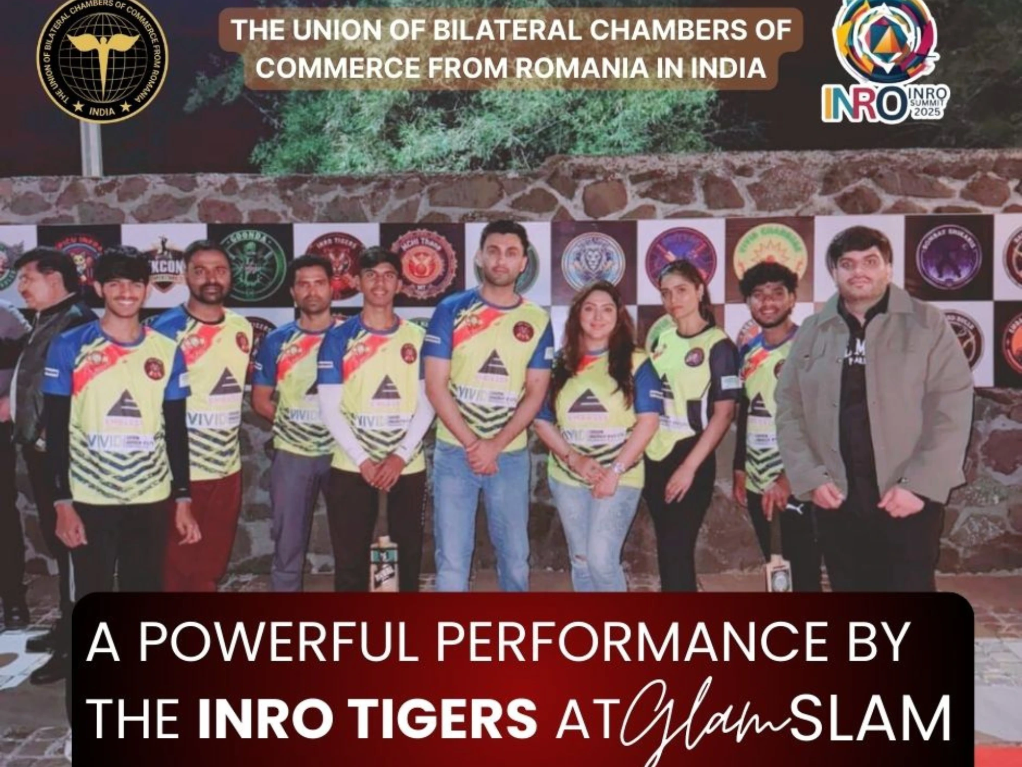 Powerful performance by the INRO TIGERS at Glamslam